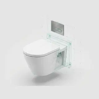 توالت وال‌هنگ BIM